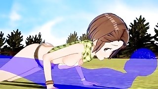 Digimon Anime Porn - Kari Kamiya Boobjob
