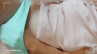 Ultra-cute Labia Masturbates In Undies. When No One Sees.  Orgasm In The Bedroom