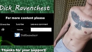 Let Me Turn You On With My Bod, Latino Sexy Masculine Jerking Off - Dickravenchest