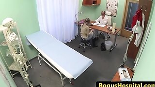 Unusual Medical Examination For Sexy Patient